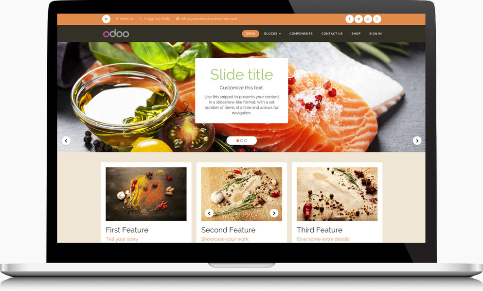 multi business creative cloud website builder