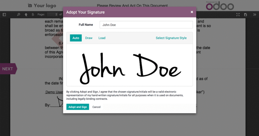 advanced e signature