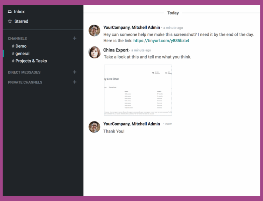Odoo's ERP CRM solution